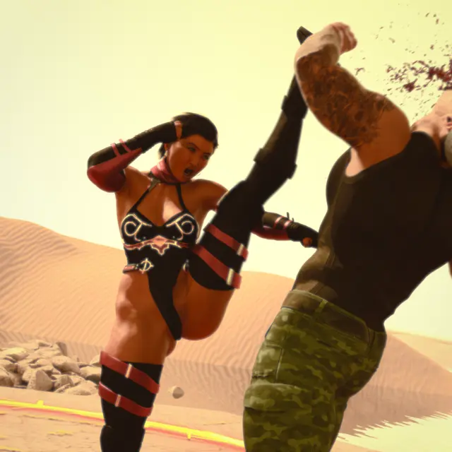 January 2026: Gennadiy vs. Seon Mi (Desert Marsh) Fight